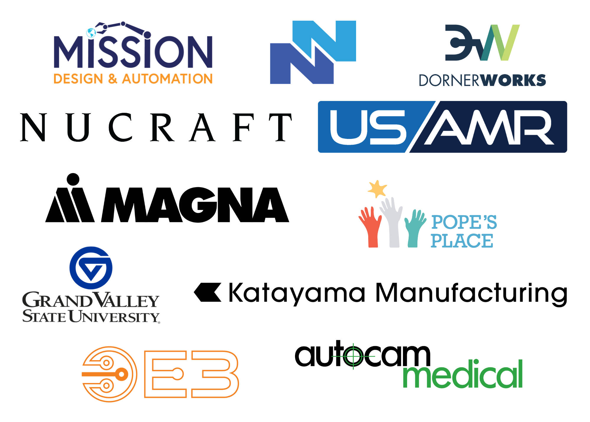 List of 2025 company sponsor logos